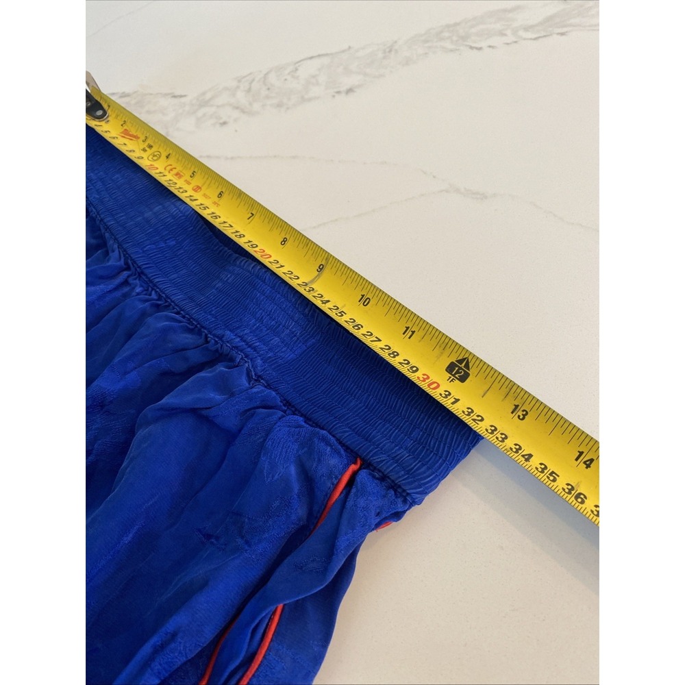 Zadig & Voltaire Adelie Pants Womens Size XS Blue Utility Jogger Red Piping - Picture 10 of 16